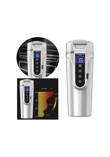 Suntek Magideal 12V / 24V 450 ML Dokunmatik Kontrol Araba Su Isıtıcısı