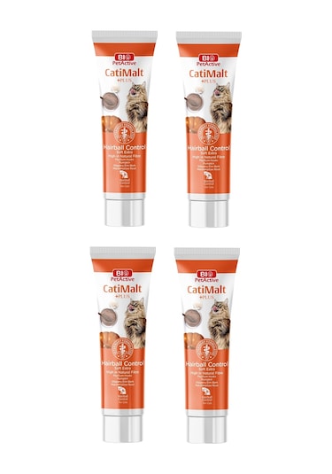Bio Petactive Catimalt Plus Tüy Yumağı Önleyeci Malt Macun 100 G X 4 Adet