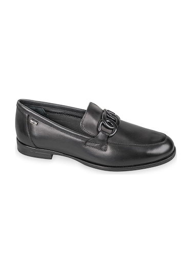 Oxford Klasik Kadın V49704 Valleverde Calz.donna Scarpa Nappa Nero Siyah