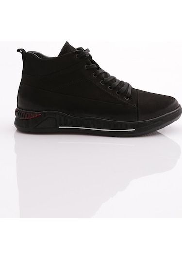 Dgn 23103 Erkek Bağcikli Bot Siyah Nubuk