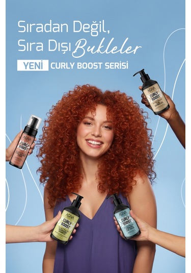 Curly Boost Durulanmayan Nemlendirici Bukle Kremi - 250ml