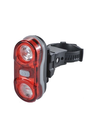 Bisiklet Arka Kırmızı Işık - Optik Camlı Kırmızı