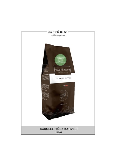 Caffe Rino Türk Kahvesi Kakule Aromalı 250 G