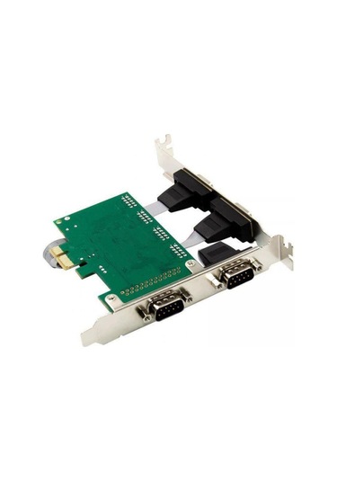 Pci Express 4 Port Com Kart Rs232 Db9 Pcı-e Çoklayıcı Com Kart
