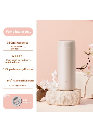Xiaomi Taşınabilir Termos Bardak-pembe