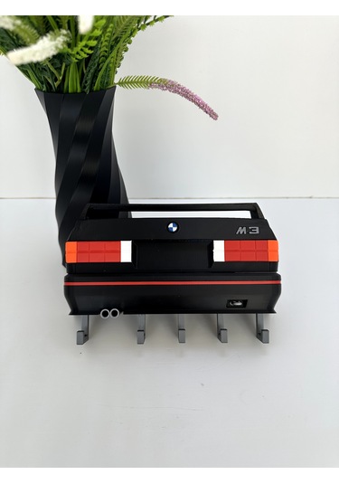 3d Baskı Anahtarlık Askısı E30 Model Siyah