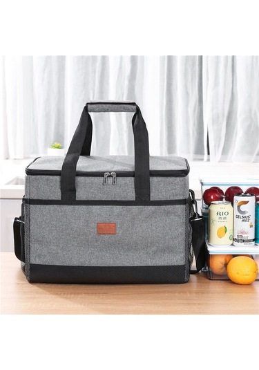 Lifewit Büyük Katlanabilir Soğutucu Çanta, Yalıtımlı Piknik Kutusu, Taşınabilir Soğutucu Çanta Yde Çok Renkli