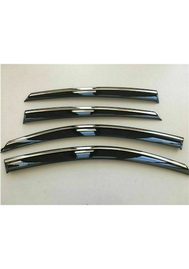 Vw Golf 6 2009-2013 Kromlu Cam Rüzgarlığı 4lü