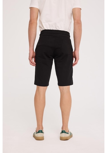 The Crow Tango Sweatshort Siyah Polyester Pamuk Şort Siyah