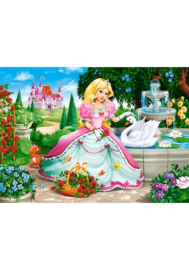 Castorland 60 Parça Prenses Ve Beyaz.kuğu