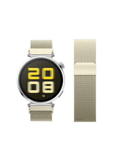 Huawei Watch Gt5 41mm Uyumlu Manyetik Milanese Loop Metal Kordon