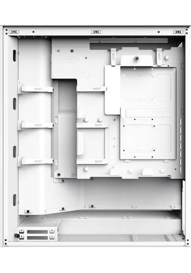 Nzxt H7 Flow 2024 CM-H72FW-R1 RGB Temperli Cam USB 3.2 ATX Mid Tower Kasa