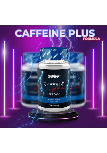 Gainup Caffeine Plus Formula Taurine - C Vit - Niasin 70 Servis