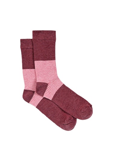 Kadın Alella 3'lü Soket Çorap Renkli