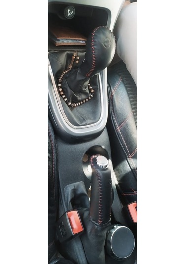 Opel Astra J Kasa Vites Topuzu Kılıfı El Yapımı Hakıkı Deri (491168014)