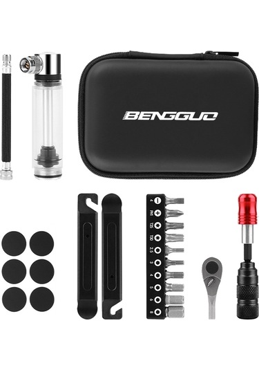 Sones Bengguo Bisiklet Tamir Aleti Dağ Bisikleti Cırcır Anahtarı Tamir Kombinasyon Seti, Özellikler: Set 3