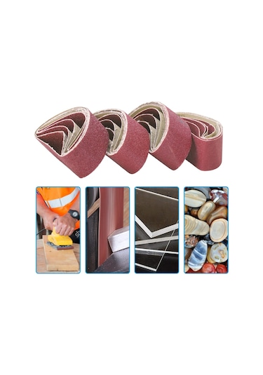 Venoa Scheppach Bts900x Uyumlu Bant Zımpara Kağıdı 5 Parça