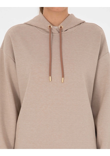 Pierre Cardin Kadın Camel Sweatshirt 50309135-vr015 Camel