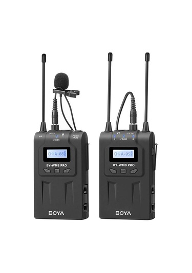 Boya Wm8. Kablosuz Yaka Mikrofonu