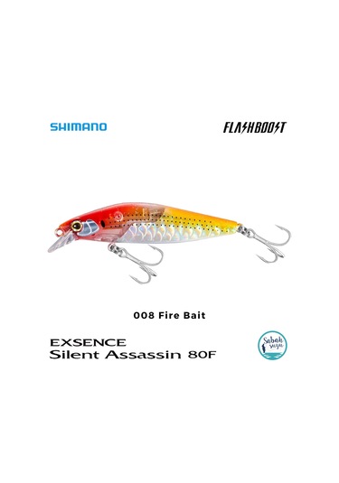 Shimano Silent Assassin Flash Boost 80f 8cm 10gr 008 Fire Bait