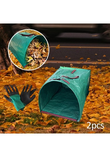 Homyl 2 Adet Tozpan Tipi Bahçe Torbaları Çim Parkları Için