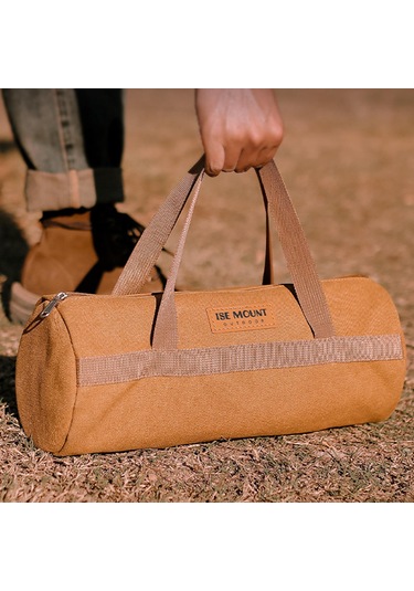 Suntek Çadır Kazıkları Saklama Çantası Kamp Peg Kahverengi Kahverengi