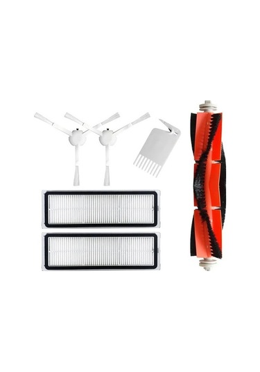 Xiaomi 2c Vacuum Mop Uyumlu Yedek Mopsuz Fırça Hepa Filtre Seti