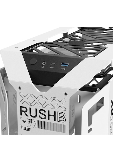 Hyper Rocket X-era Print Stream M-atx Rgb Open Frame Gaming Oyuncu Kasası