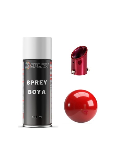 Kırmızı Egzos Isıya Dayanıklı 690° Sprey Boyası 400 ML