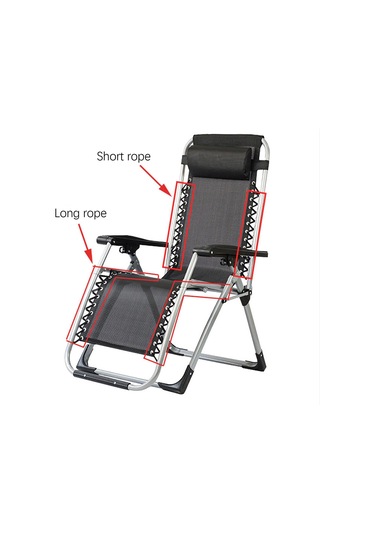 Suntek 4x Gravity Sandalye Kordonları Premium Elastik Siyah Siyah