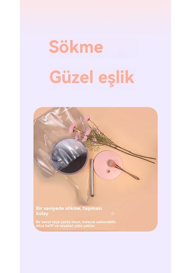 Aurora Masaüstü Lamba Akıllımak Yaj Aynası Pembe