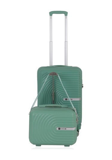 Mçs Polipropilen 2li Valiz Seti Kabin & Makyaj V374 S21yy1000134-set 10426 Su Yeşili