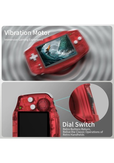 Rg 34xx Taşınabilir Oyun Konsolu 3.4 Ips Ekran Cortex-a53 Linux S