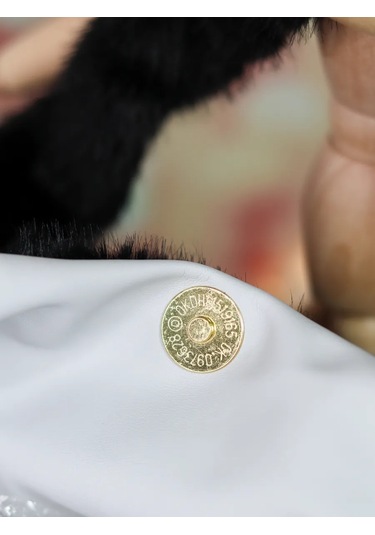 Tigada Nakışlı Peluş Tüylü Çanta 275003354 Siyah