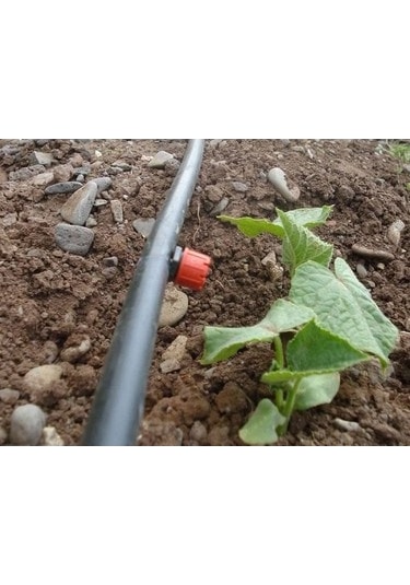 100mt. Kahverengi Deliksiz Damlama Sulama Borusu Malzemeleri