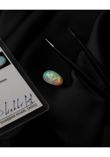Etiyopya Opali 7.36 Ct Gümüş