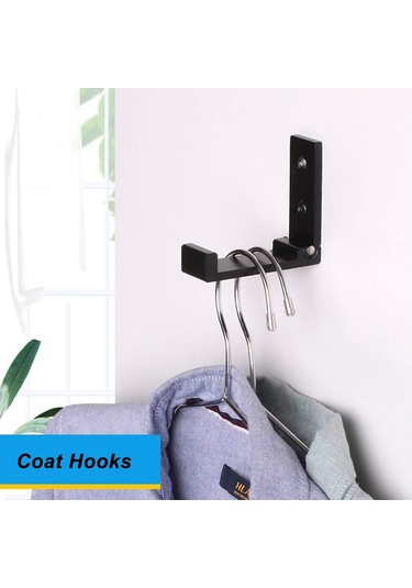 Katlanır Elbise Askıları 5'li Paket Duvara Monte B Diğer