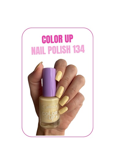 Callista Color Up Nail Polish Oje 134 Banana Smoothie
