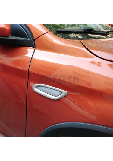 S-dizayn Fiat Egea Mat Krom Sinyal Çerçevesi 2 Prç. Abs Plastik Dolgulu 2015 Üzeri