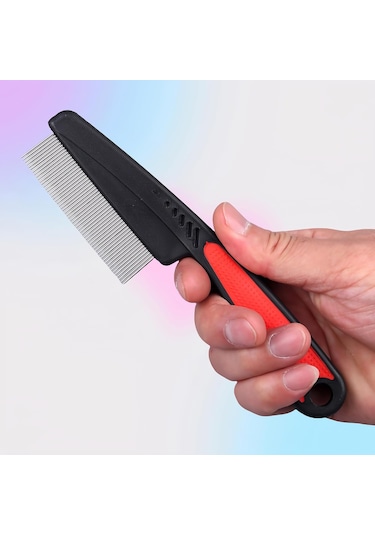 Kepek Tarağı, Paslanmaz Çelik İnce Dişli Kepek Giderici, Yetişkinler İçin Profesyonel Saç Tarağı. Profesyonel Bakım Aleti