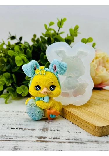 Tvoe Hobby Silikon Kalıp 2d "polly Ördek" 350917110 Diğer