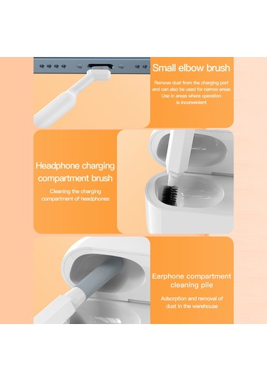 Samdoo 20'li Çok Amaçlı Temizlik Seti - Klavye, Kamera, Kulaklık Ve Ekran Temizliği İçin Profesyonel Araçlar