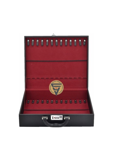 Kuyumcu Tespih Takı Taşıma Ve Saklama Çantası 50'li Siyah