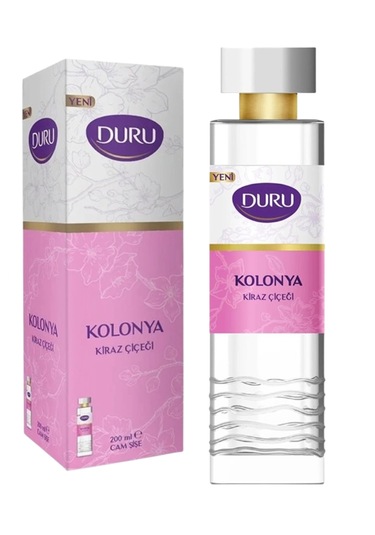 Duru Bodrum Mandalinası + Kiraz Çiçeği + Okyanus Tazeliği Cam Şişe Kolonya 3 x 200 ML