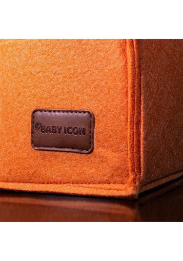 Keçe Anne Bebek Bakım Çantası Turuncu