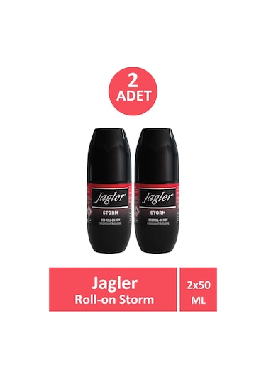 Jagler Erkek Roll-on Storm 2 x 50 ML
