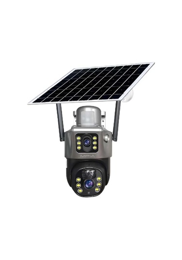 3 Mp + 3 Mp Çift Lens Solar Tf Kart Girişli 4g Kamera