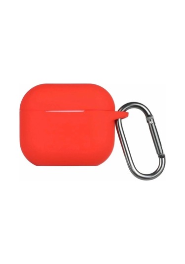 Airpods 3 3.nesil Hang Kılıf - Kırmızı Asorti