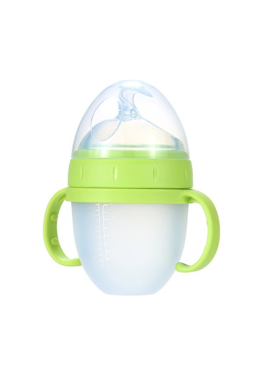 Yaozixa Yeşil 150ml Gn033 Bebek Mamilik Botu - Silikon Çatalı, Spill Proof, Taşınabilir, Toksik Olmayan, Pp+ppsu Malzeme