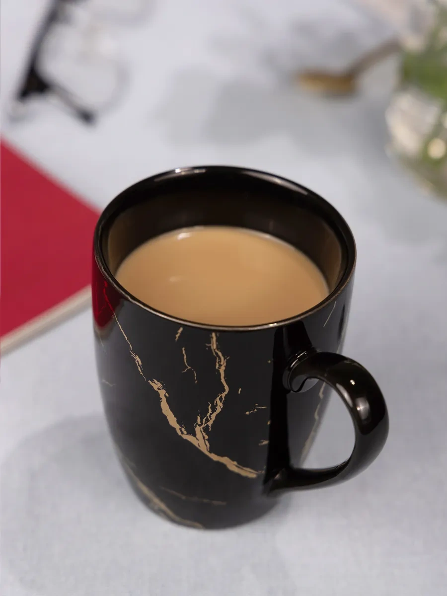 Lefard Çay Ve Kahve İçin Porselen Kupa 330 Ml 141420620 Siyah